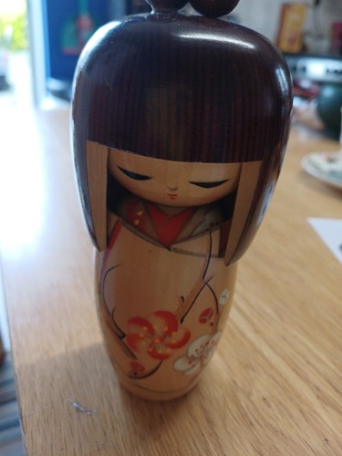 Japanese kokeshi doll 14cm - doll,