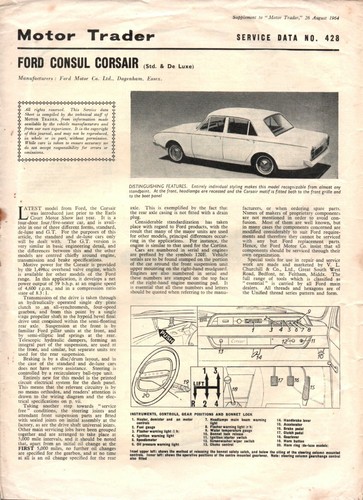 Ford consul corsair service - ford,
