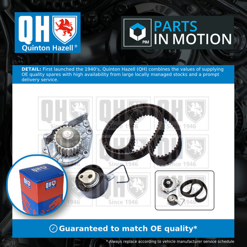 Timing belt water pump - &,