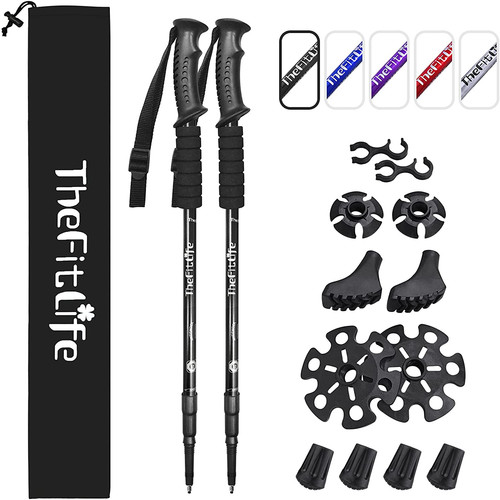 Telescopic trekking poles for - trekking,