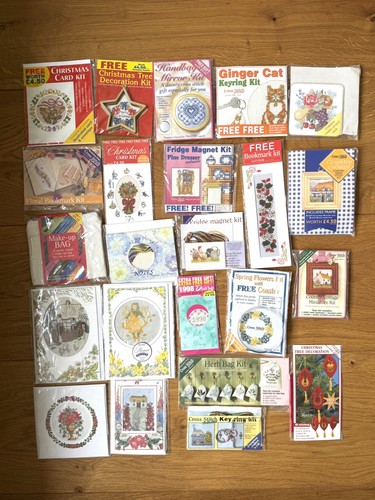 Vintage cross stitch kits - vintage,