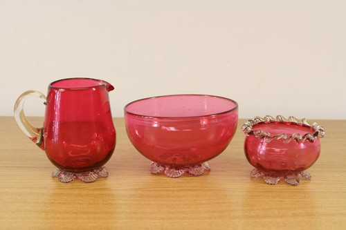 Bundle vintage cranberry - bundle, of