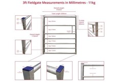 7 Bar field/yard gate