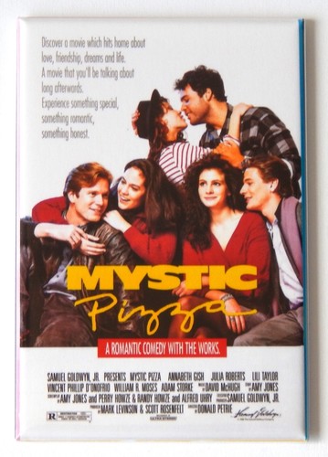 Mystic pizza fridge magnet - pizza,