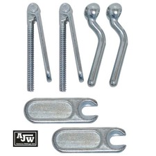 2 Ramp Fastener Hinge & Plate