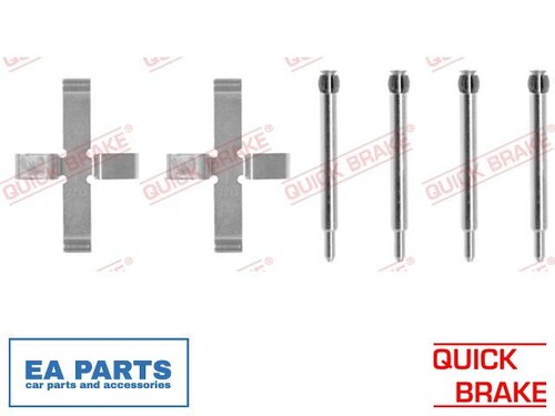 Accessory kit disc brake pads - brake,