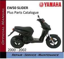 Yamaha EW50 Slider Workshop Service Repair Manual 2000- 2002 on USB