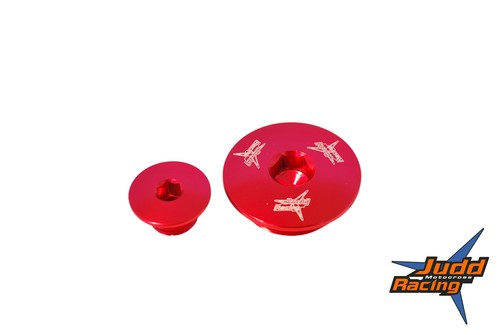 Billet aluminium engine plug - aluminium,