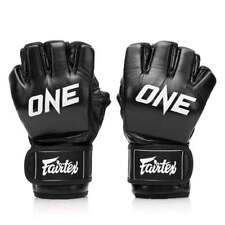 Fairtex X ONE Championship Black MMA Gloves Sparring Fight Grappling Gloves