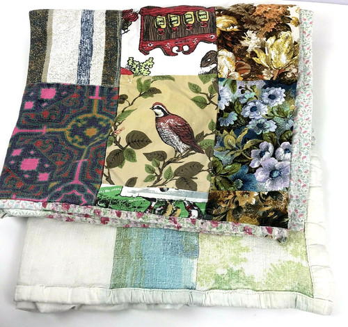 Vintage quilt hand made - hand,