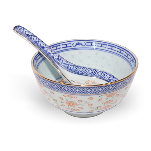 Chinese rice ware bowl - chinese,