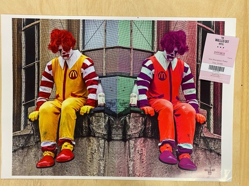 Banksy ronald mcdonald - ronald,