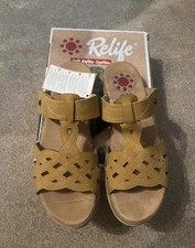 Tan Pavers Relife Sandals Size