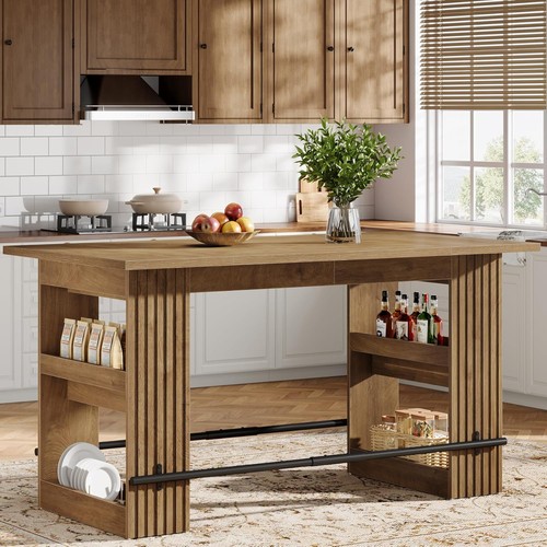 Kitchen island with - 63'',