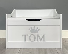 Personalised Toy Box Name And