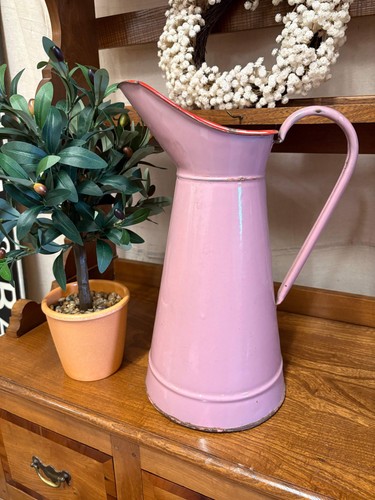 Large french pink - large, enamel