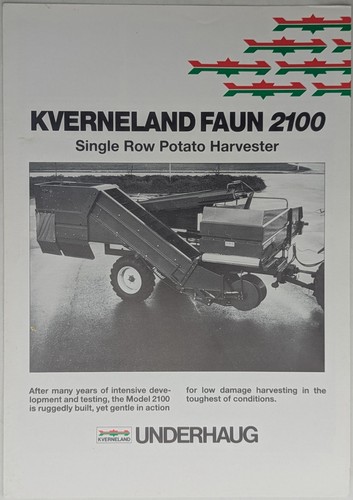 Underhaug kverneland faun 2100 - kverneland,
