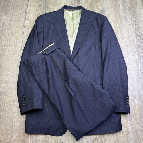 Paul stuart navy blue zoot - paul,