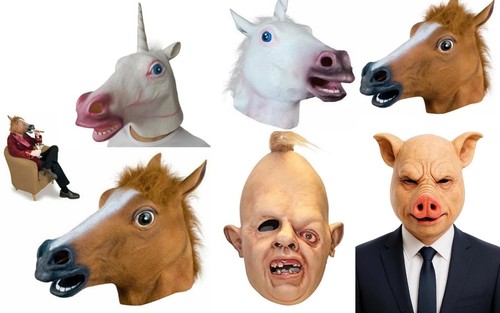 Horse head mask - horse, goonies