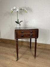 Victorian Mahogany Sewing Table