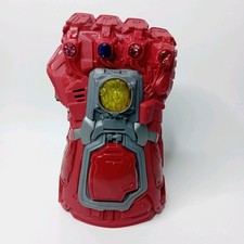 MARVEL THANOS FIST GAUNTLET GLOVE LIGHTS & SOUNDS - RARE RETRO TOY
