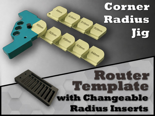 Jig router template metric - router,