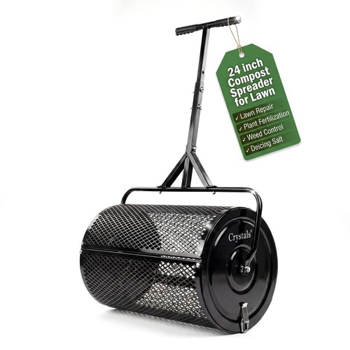 Steel compost spreader - 24",