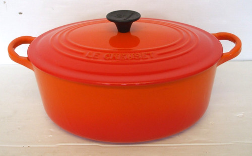 Creuset volcanic orange - le,