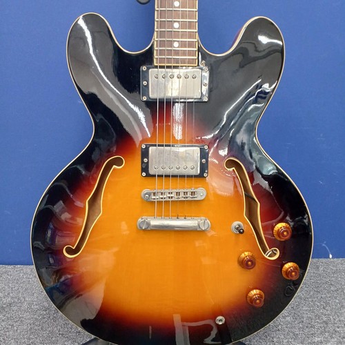 Burny electric guitar 335 type - 335,