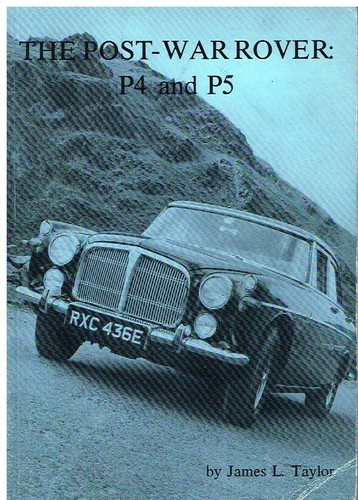 Rover p5 saloon coupe - p4,