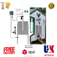 Automatic Chicken House Door Opener Duck House Hen Coop Timing Control Poultry