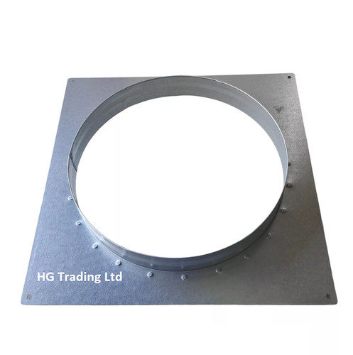 Metal wall square backed - metal,