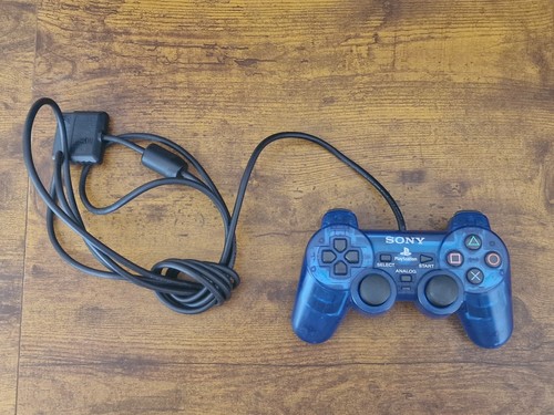 Official clear blue sony ps2 - official,