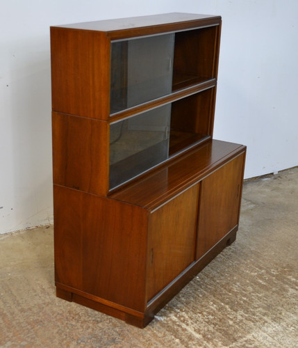 Minty mahogany bookcase - mahogany,