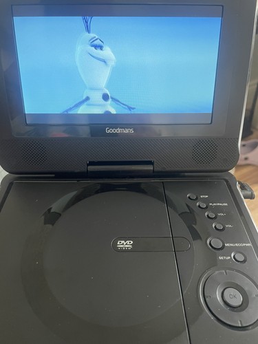 Goodmans inch portable dvd - goodmans, 7"