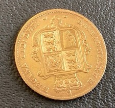1844 Queen Victoria Gold Half