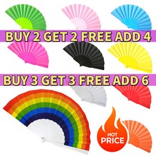 Hand Fan Held Tela Portable