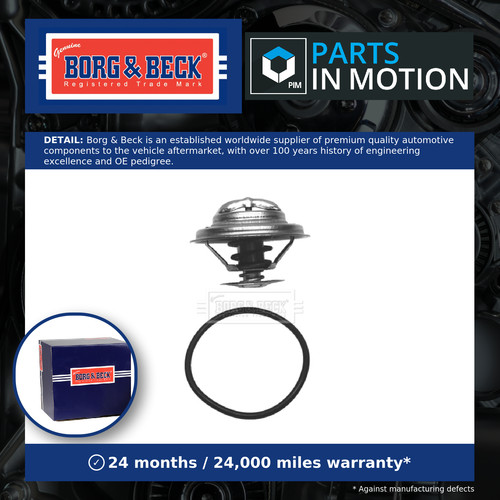 Coolant thermostat bbt014 borg - coolant,