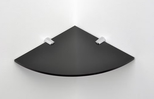 Glass shelves wall mounted - wall,