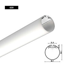 1M LED Profiles Aluminium Channel With Diffuser For LED Strip Light V/U-Shape