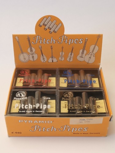 Vintage pyramid pitch pipes - vintage,