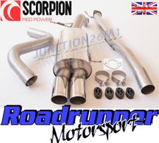 Scorpion Exhaust Cat Back Fiesta ST180 / ST200 3" Race System Non Res SFDS074