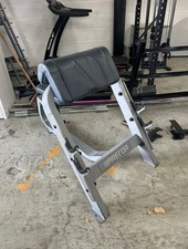 Precor Icarian Preacher Bicep Scott Curl Bench - Commercial Gym Equipment