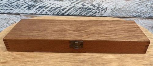 Long wooden storage boxes - long,