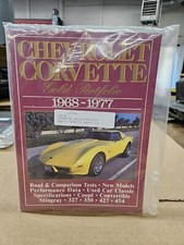 Brand New 1968-1977 Chevrolet Corvette Gold Portfolio Manual Book by R.M. Clarke