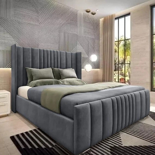 Ottoman bed winged plush - winged,