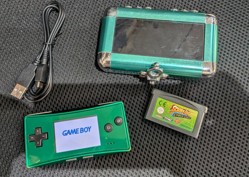 Game boy micro green - micro,