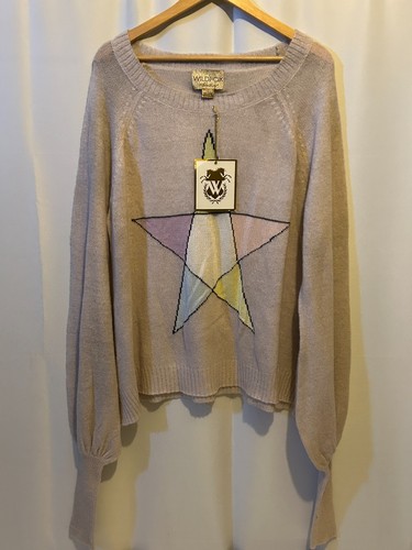 Wildfox star jumper - , slouchy
