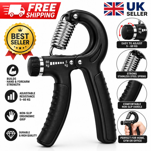 Hand grip strengthener - hand,