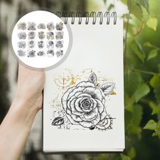  2 Bags Washi Sticker Paper Stickers for Scrapbooking Retro Stamp Diary Material